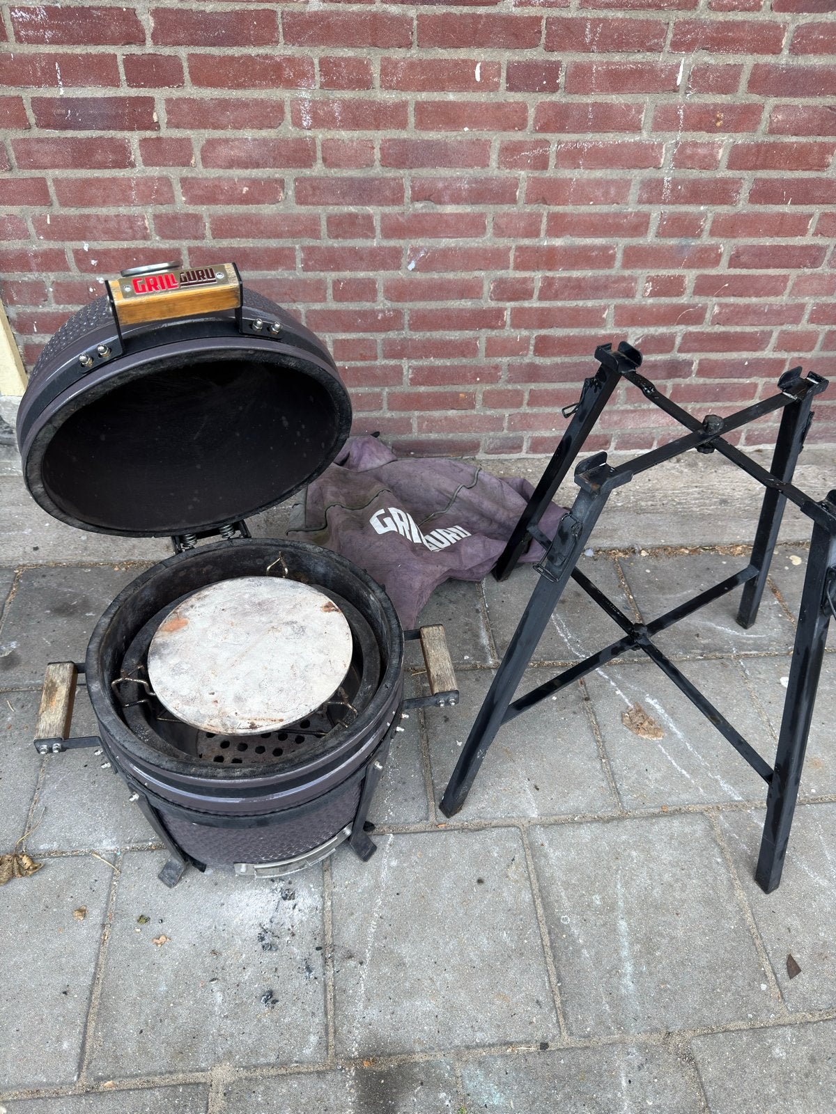 Grill Guru Kamado Compact - Compleet en Netjes, Ophalen, Gebruikt