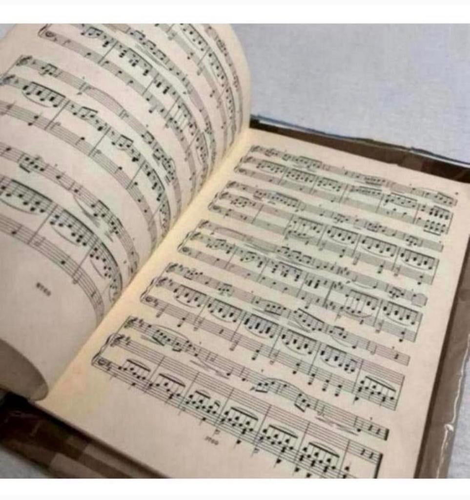 Panserons veertig Vocale sopraan & tenor Oud notenboek 1924, Ophalen of Verzenden