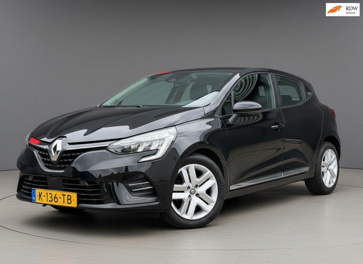 Renault Clio 1.0 TCe Zen|Led|Cruise|Lane-assist|Airco|NAP|1e, Auto's, Voorwielaandrijving, Stof, Gebruikt, Origineel Nederlands