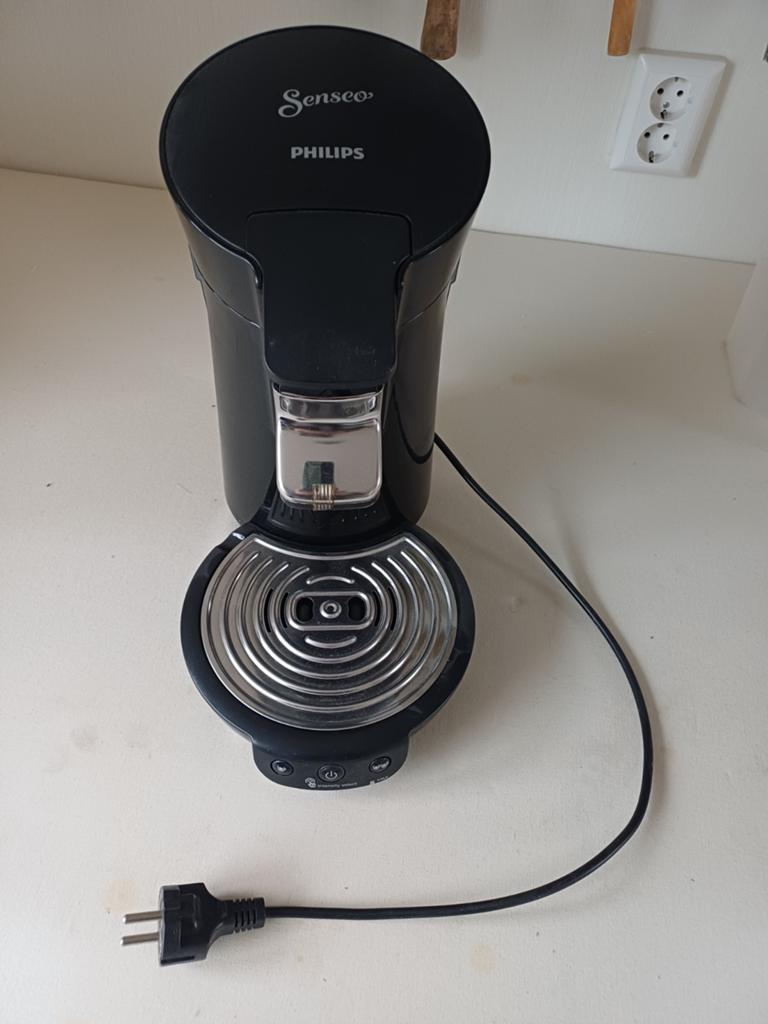 Philips Senseo Original HD6553/60 Koffiepadapparaat Zwart, Koffiepads en cups, Gebruikt, Koffiemachine, Ophalen of Verzenden