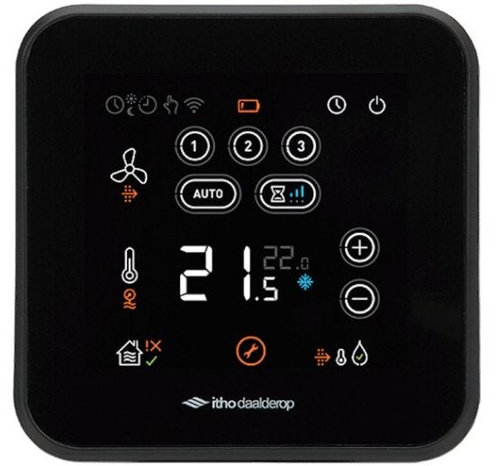 Set Spider WP draadloze thermostaat en relais box, Doe-het-zelf en Verbouw, Thermostaten, Ophalen, Slimme thermostaat, Zo goed als nieuw
