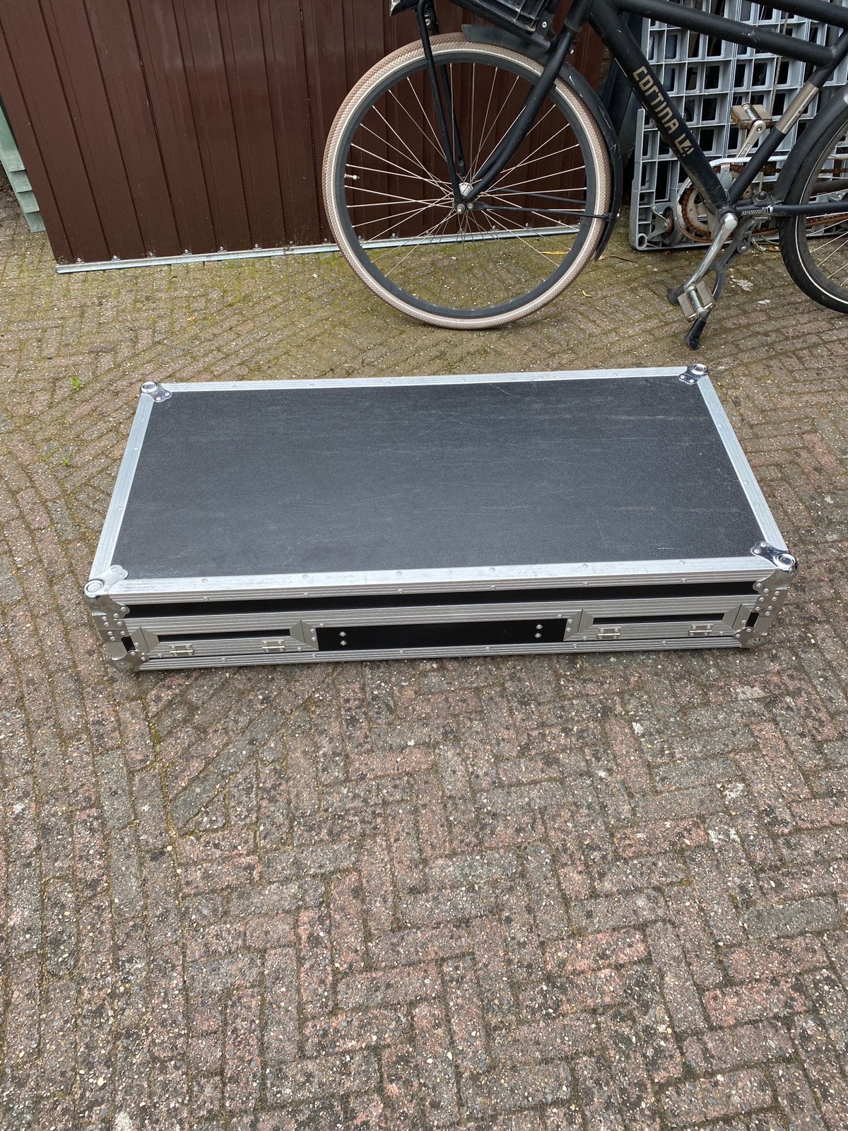 Producer fightcase djm en cdj met laptopstand, Ophalen of Verzenden, Zo goed als nieuw, Overige instrumenten, Flightcase