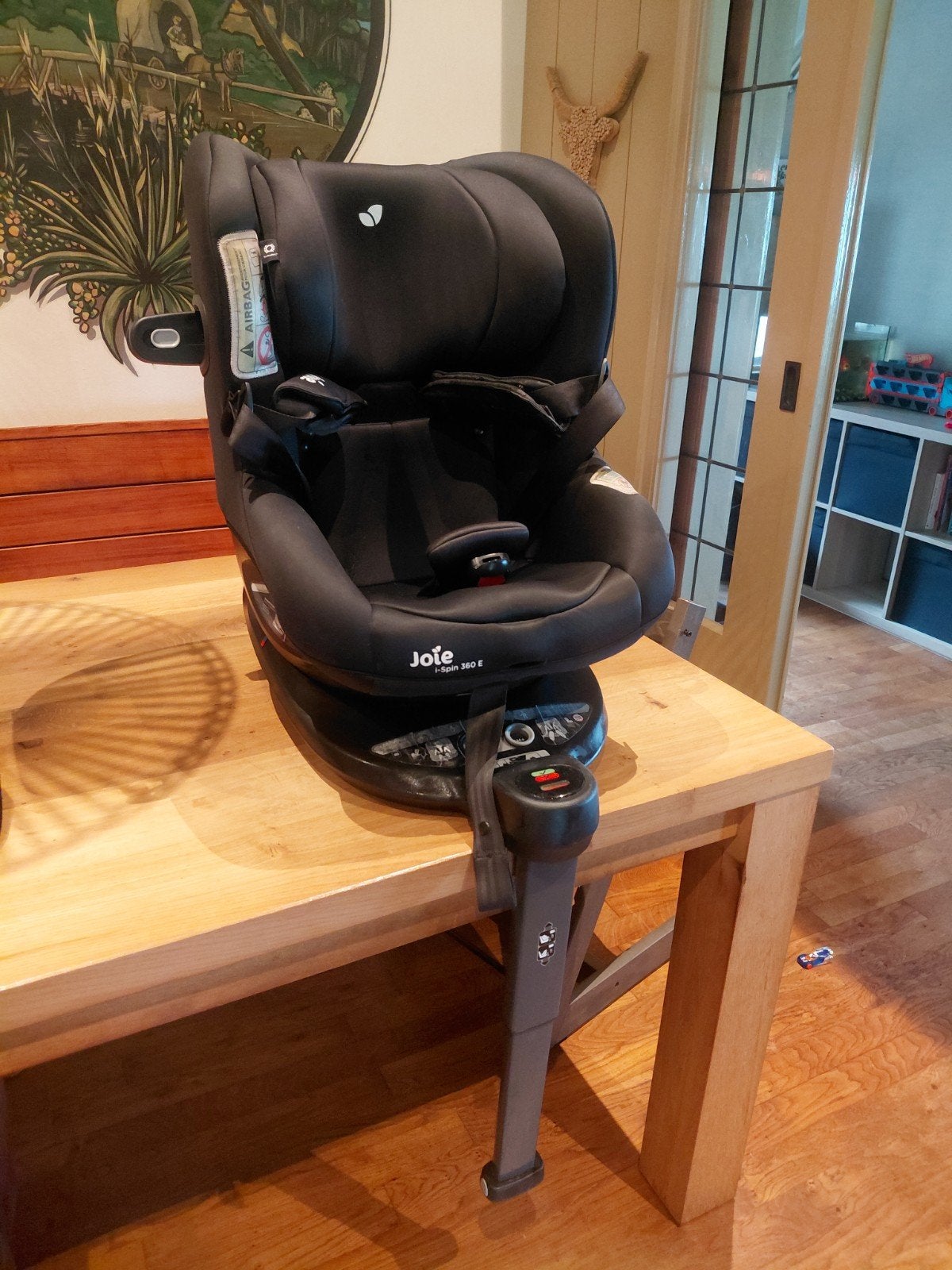 Joie i-Spin 360 E autostoel, Verstelbare rugleuning, Zo goed als nieuw, Isofix, Ophalen