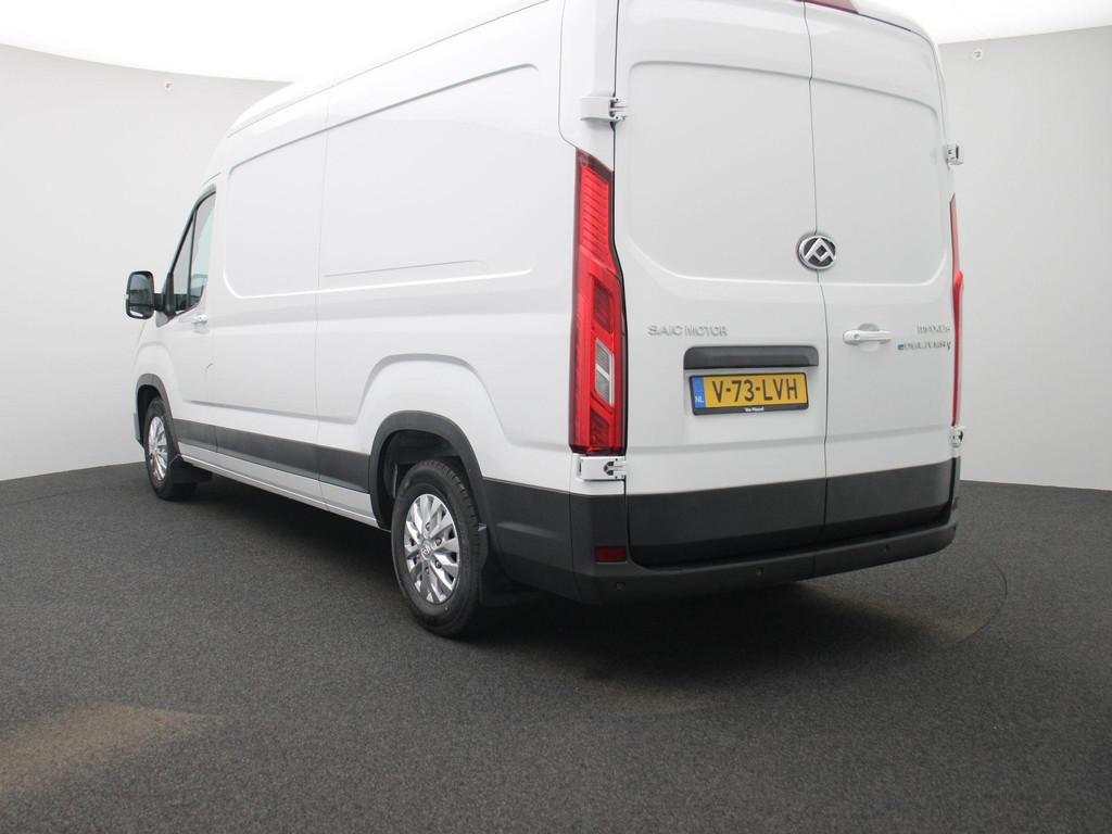 Maxus eDeliver 9 L3H2 Business DEAL 89 kWh | Betrouwbaar Ele, Auto's, Stof, Zwart, 89 kWh, Maxus