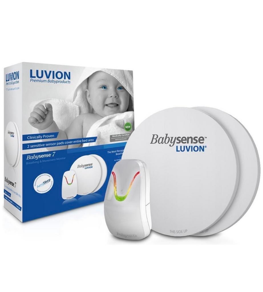 Babysense Luvion 7 Ademhalings- en Bewegingsmonitor, Kinderen en Baby's, Babyfoons, Zo goed als nieuw, Minder dan 100 meter, Ophalen of Verzenden