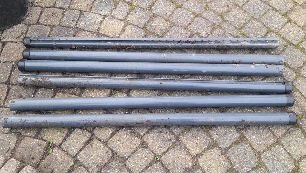 Diverse delen Gaaspaneel hekwerk hoogte 60 cm
Staal +palen, Ophalen