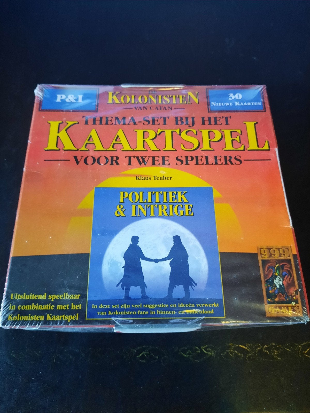 Kolonisten van Catan Kaartspel: Politiek & Intrige (Nieuw), Een of twee spelers, Nieuw, Ophalen of Verzenden, 999 Games B.V.