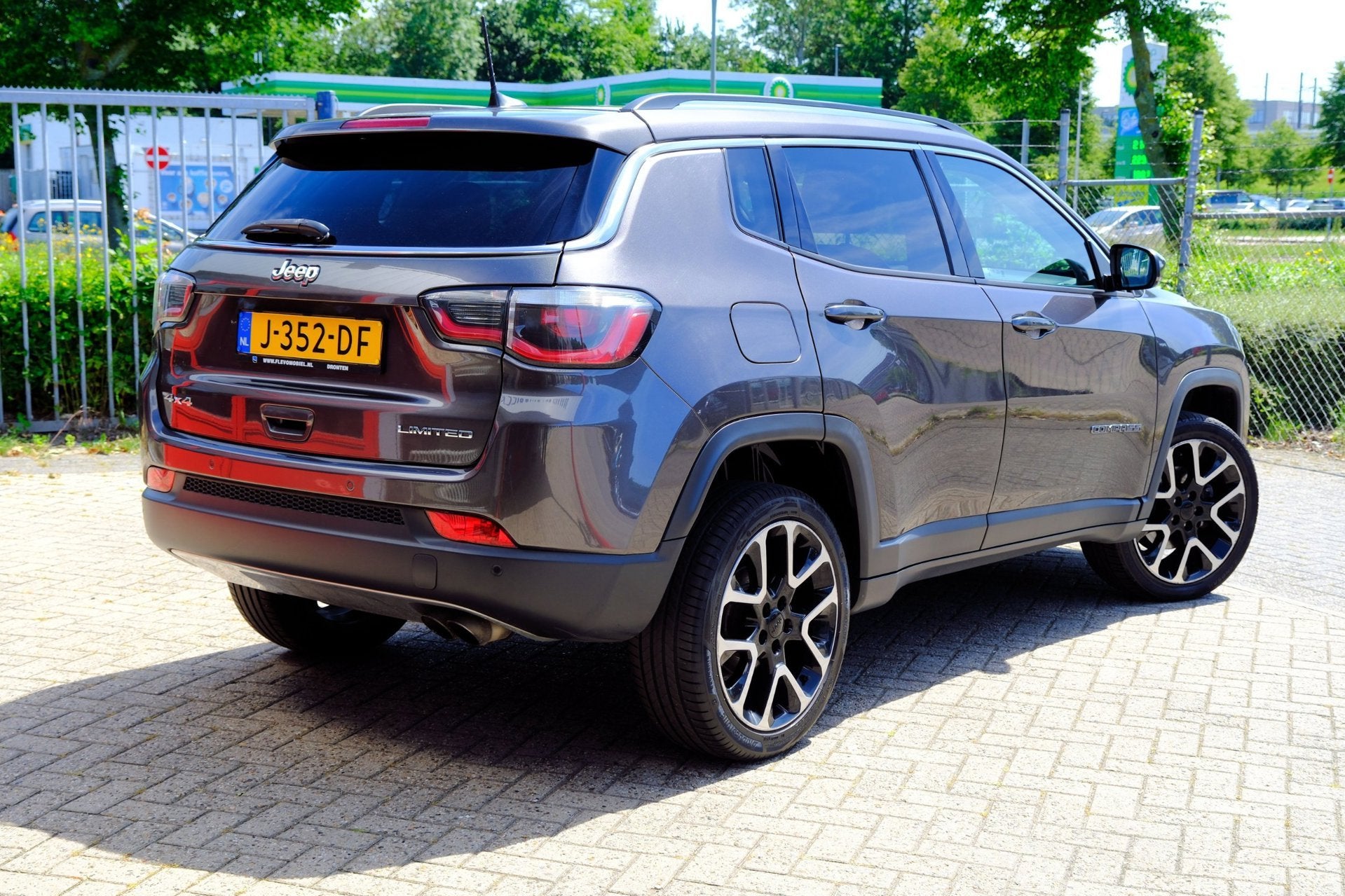 Jeep Compass 1.4 MultiAir Limited 4x4 Aut. Leder|Navi|Clima|, Auto's, Automaat, 450 kg, Euro 6, 4 cilinders