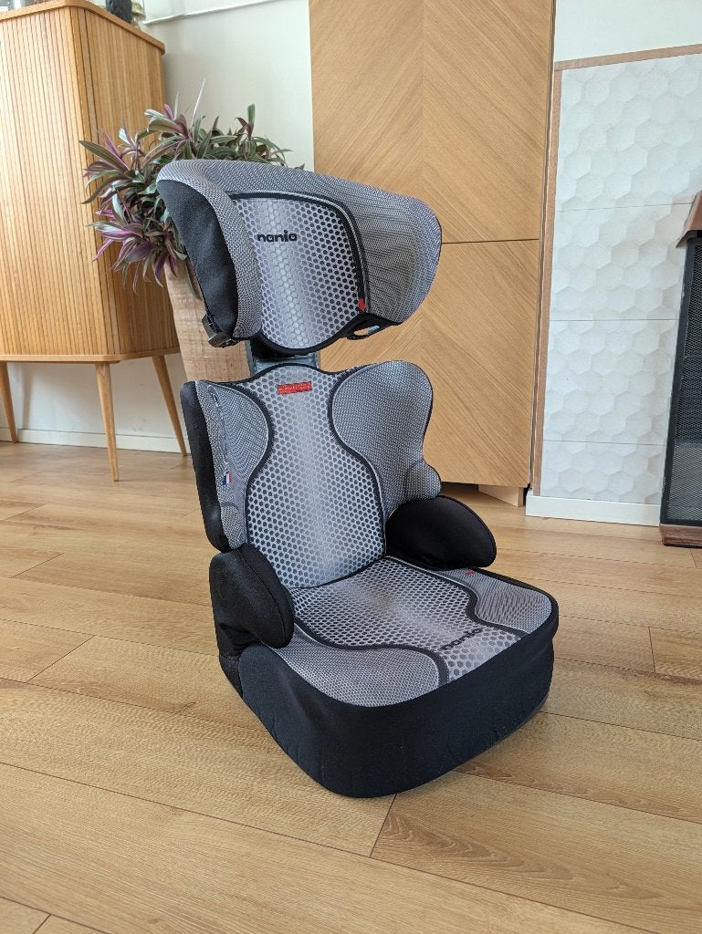 Nania autostoel met rugleuning voor kinderen, 15 t/m 36 kg, Afneembare rugleuning, Ophalen, Overige merken