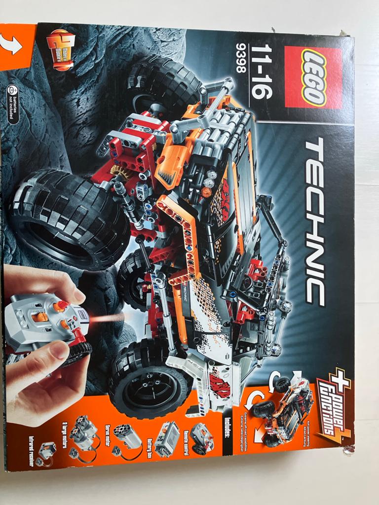 Lego Technic 9398 4x4 Crawler - RC met Power Functions, Ophalen, Gebruikt, Lego, Complete set