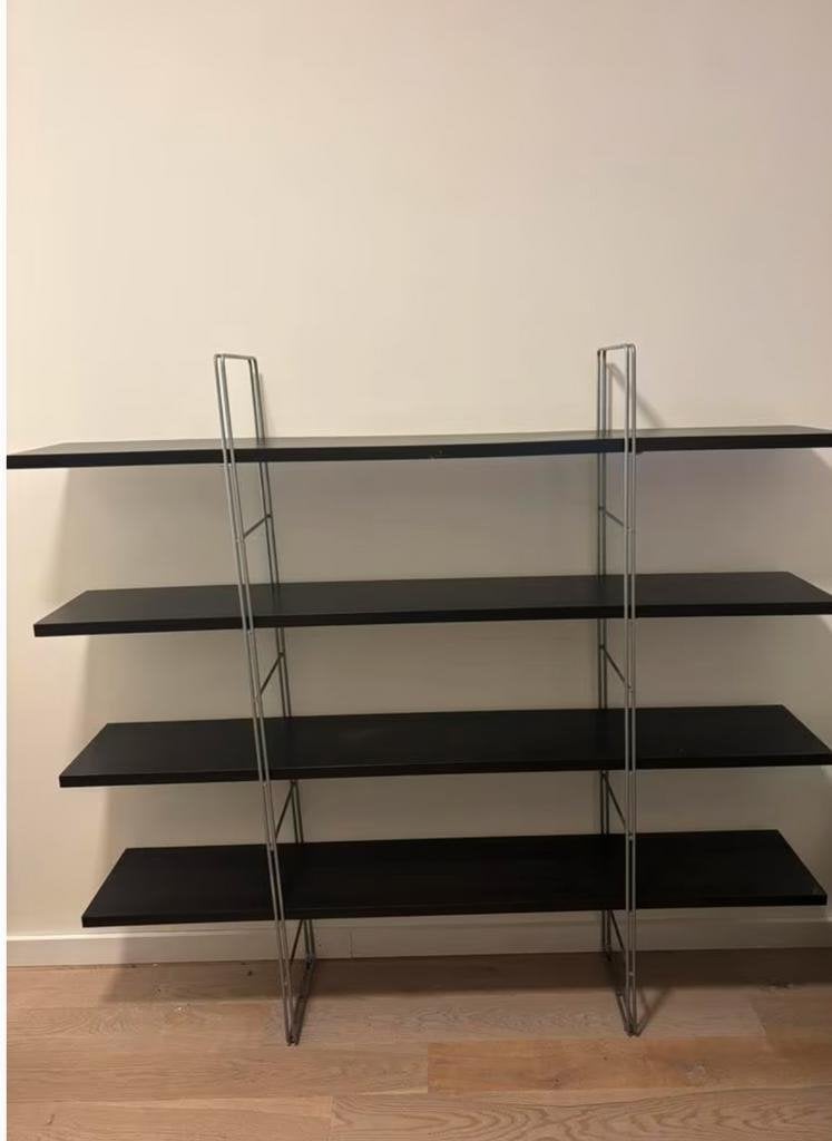 Vintage IKEA Enetri Wandkast Niels Gammelgaard Zwart/grijs, Ophalen, Gebruikt, X, X