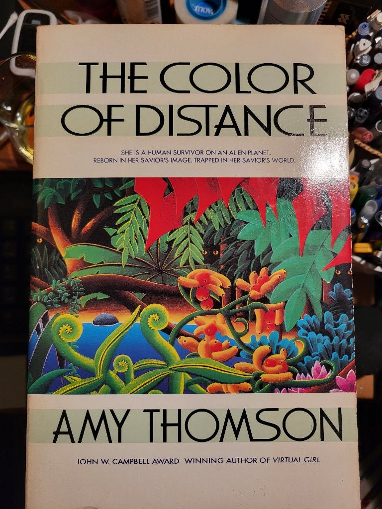 Amy Thomson - The Color of Distance (signed by the author), Ophalen of Verzenden, Zo goed als nieuw, Amy Thomson