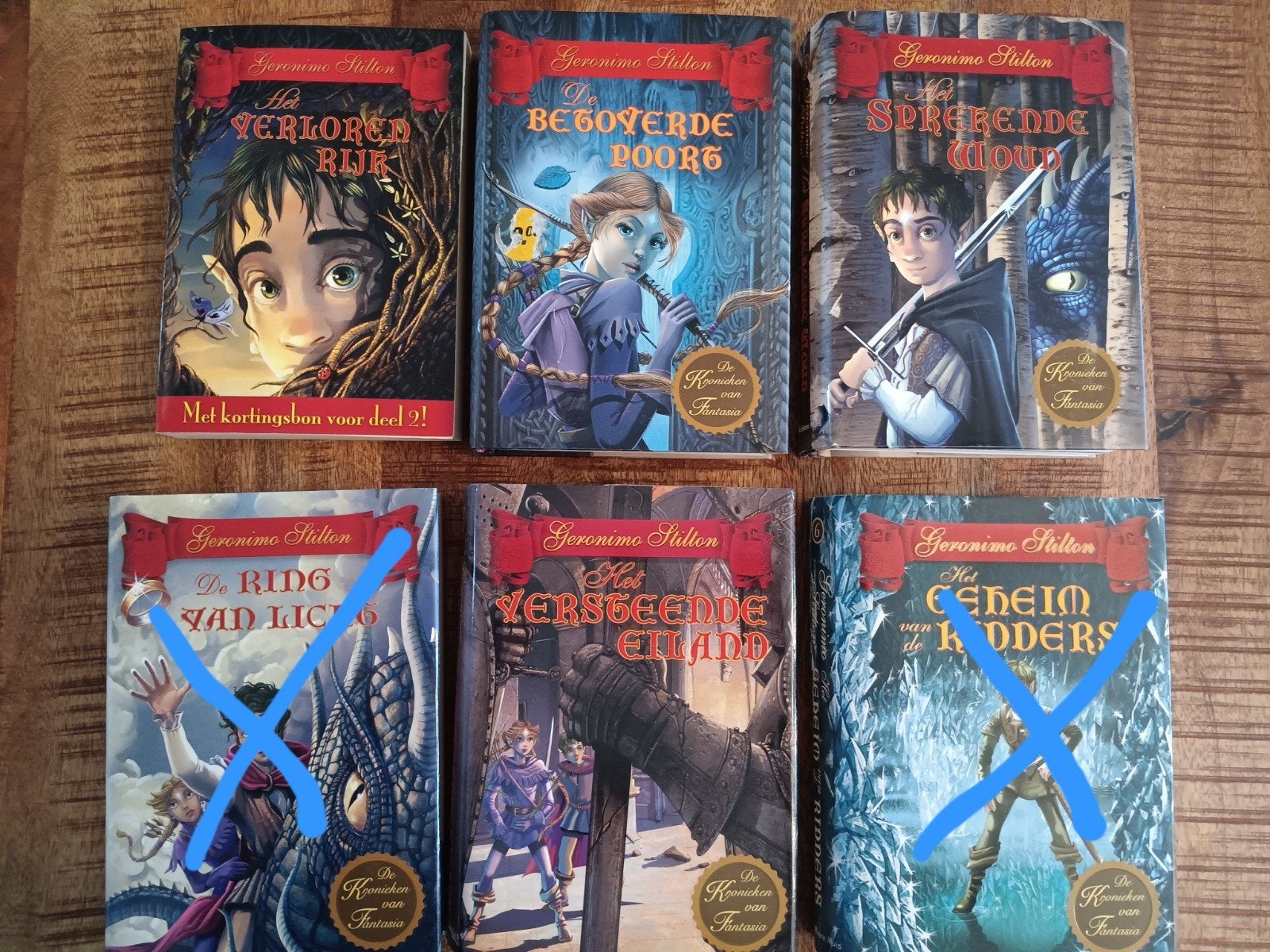 de Kronieken van fantasie Geronimo Stilton, Ophalen of Verzenden, Gelezen, Geronimo Stilton