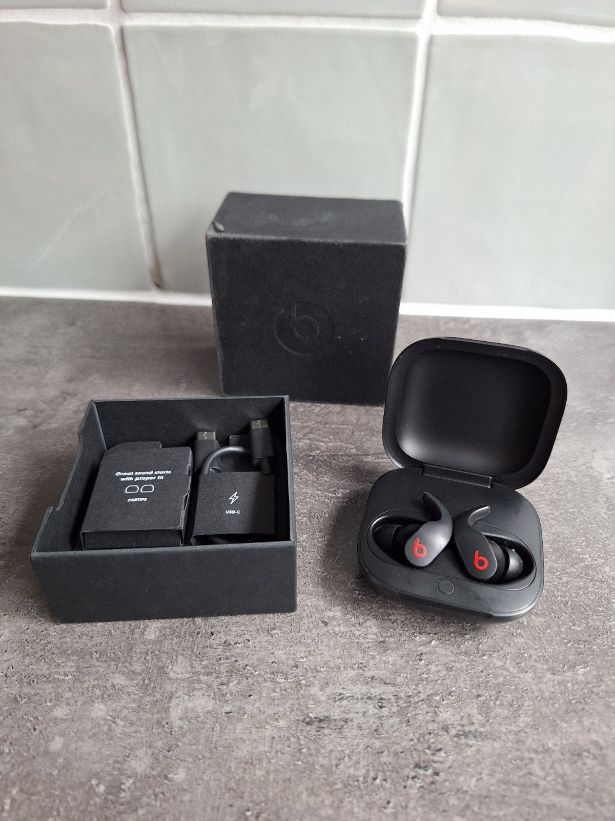 Beats Fit Pro- Zwart (Zo goed als nieuw), Ophalen, In-ear, Beats, Draadloos