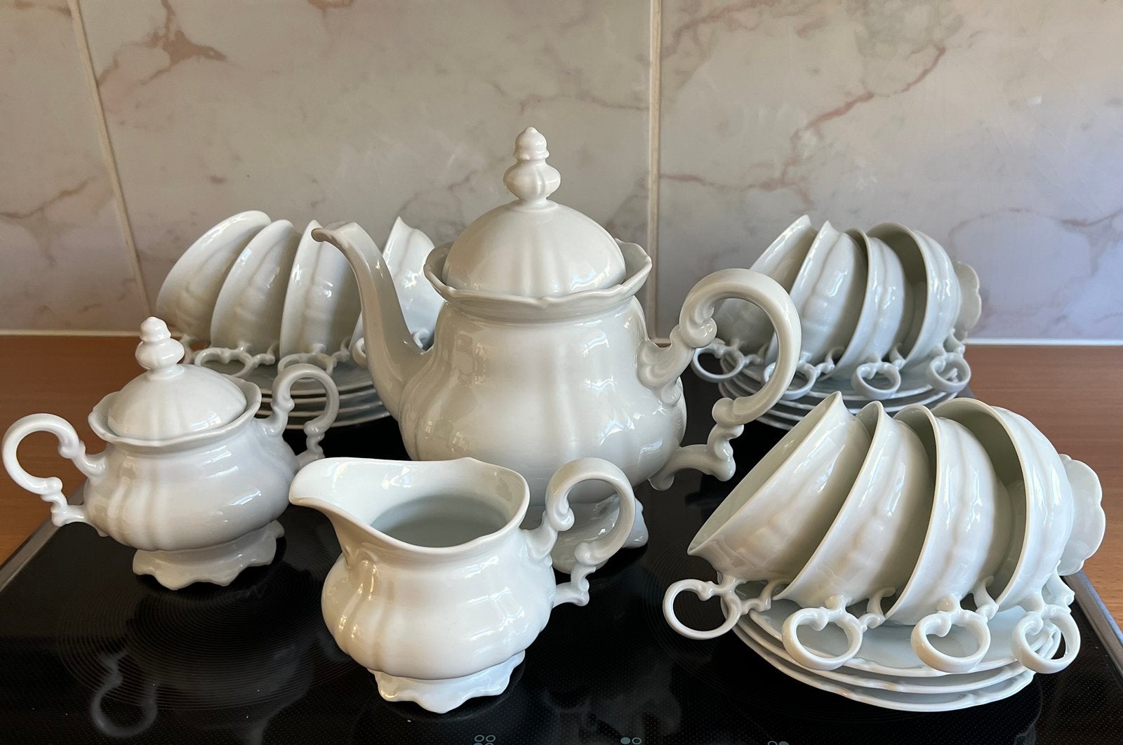 Hutschenreuther koffie/thee servies Sylvia, Ophalen