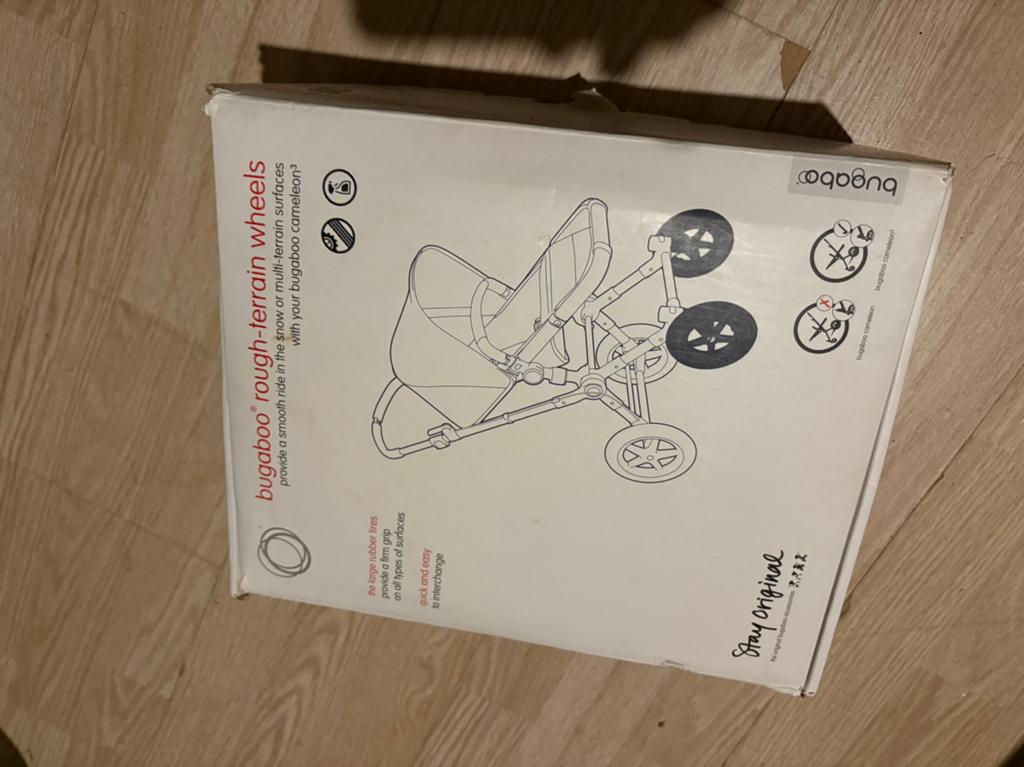 Bugaboo 2 ruig terreinwielen, Ophalen, Zo goed als nieuw, Bugaboo