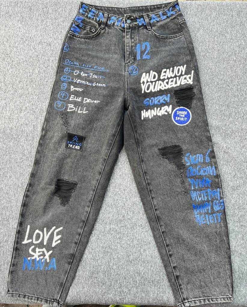 Asos jeans maat M, Ophalen of Verzenden, Zo goed als nieuw, Blauw, W28 - W29 (confectie 36)
