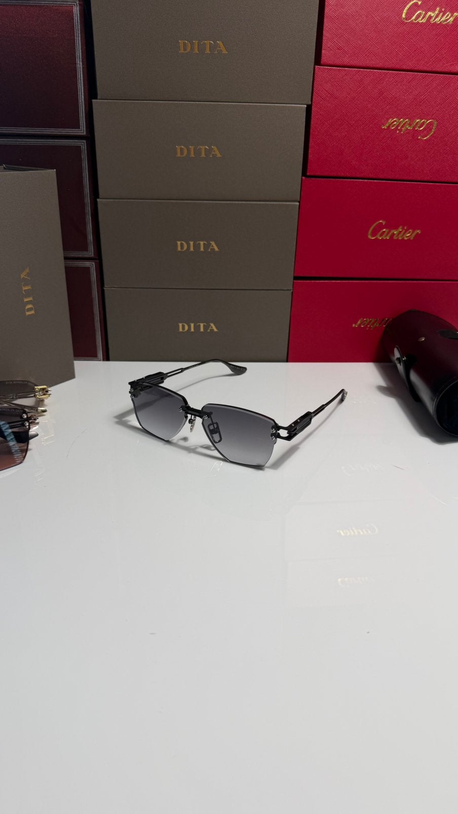 Dita hyperlux-2000 zonnebril, Ophalen of Verzenden, Nieuw, Zwart, Overige merken
