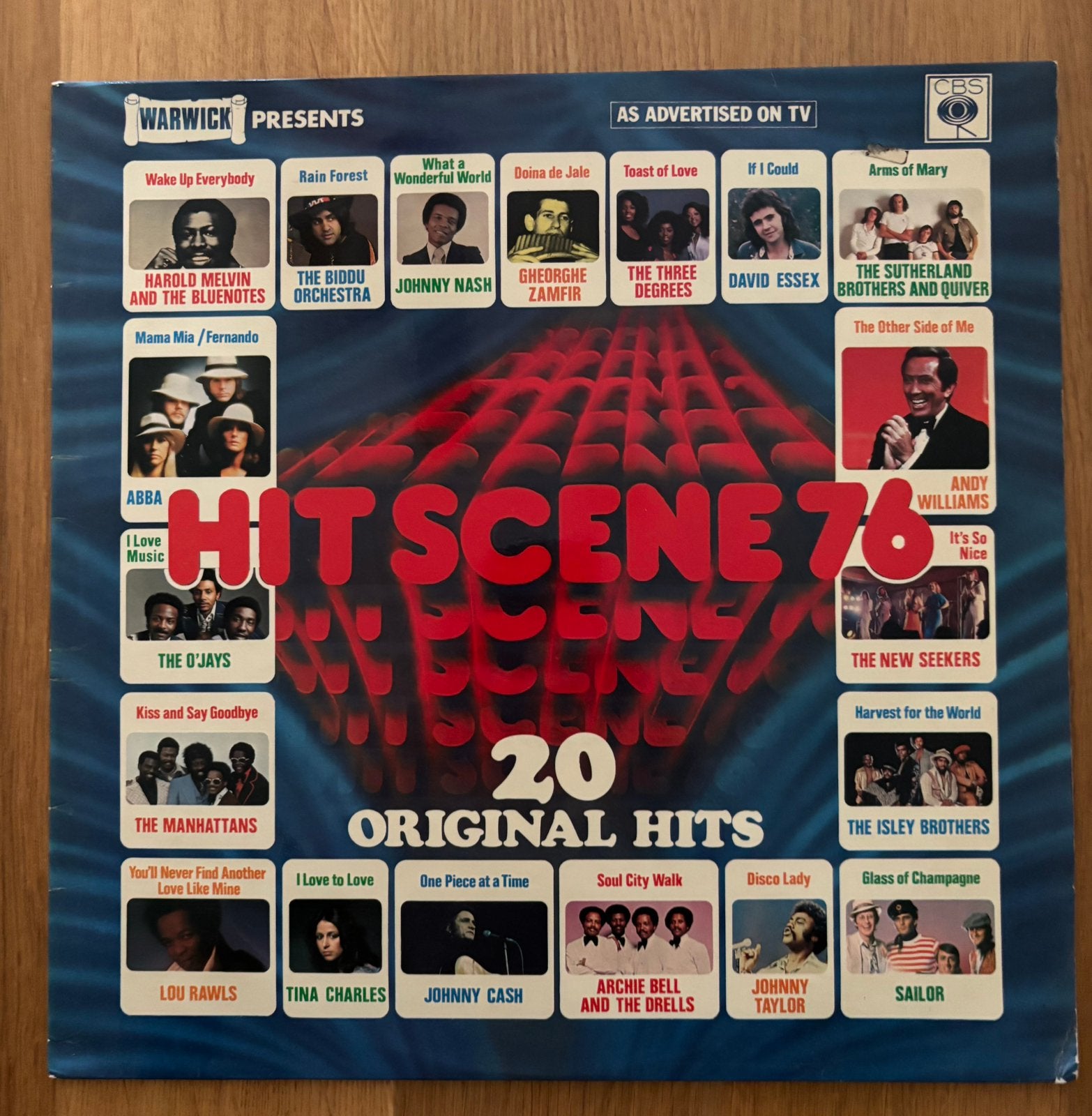 Hit Scene 76  lp vinyl, Ophalen of Verzenden, Gebruikt, LP