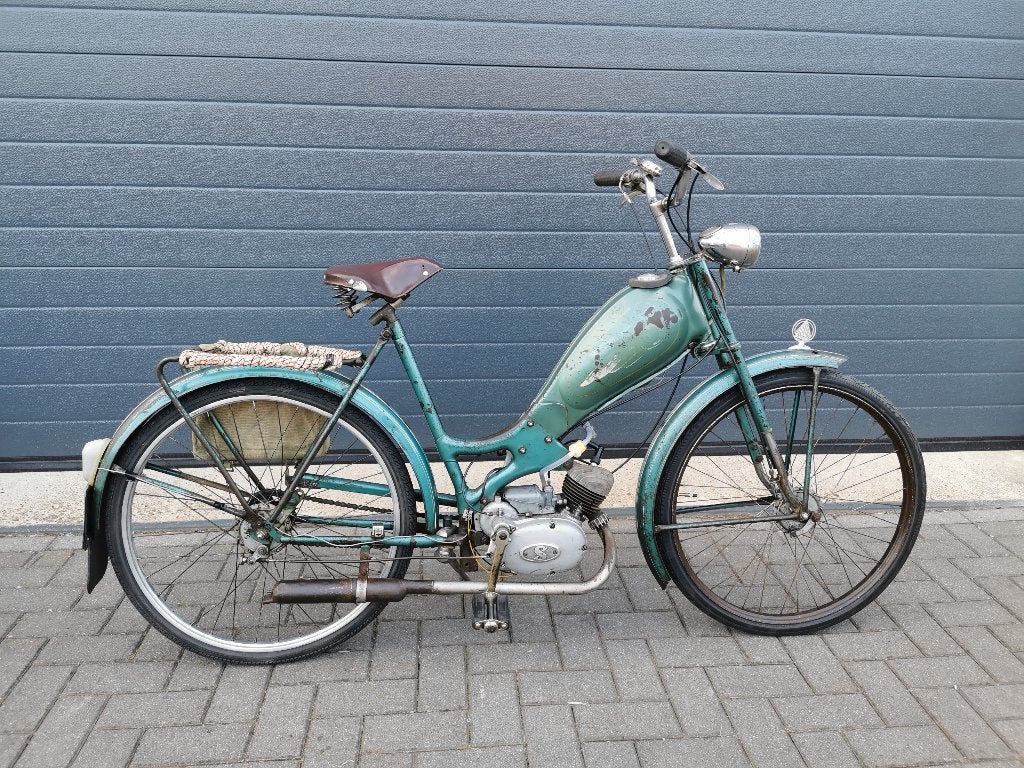 BAUER BROMFIETS B50 UIT 1954 (m2454772199) — Brommers | Oldtimers ...