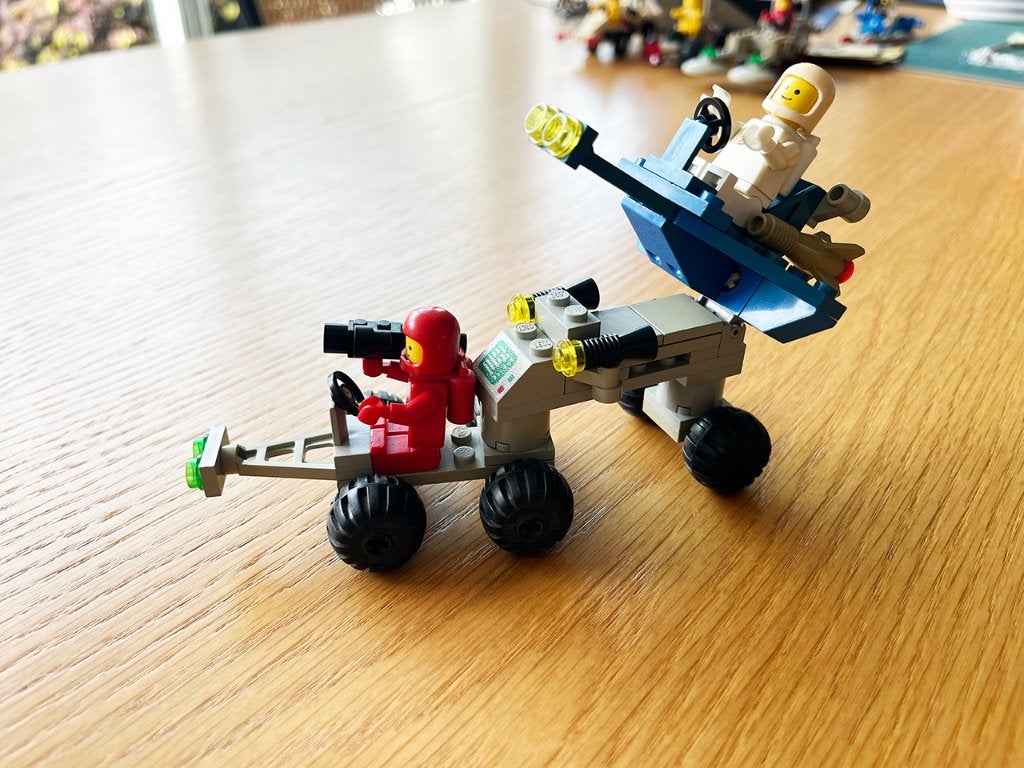 6x LEGOLAND ruimtevoertuigen, Ophalen, Gebruikt, Lego, Compleet