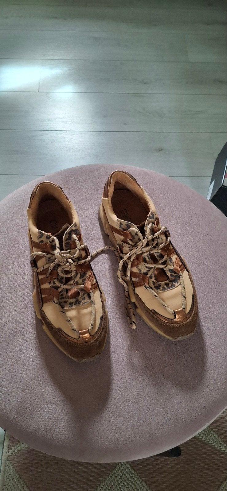 sneakers DWRSmaat 40, Kleding | Dames, Bruin, Ophalen of Verzenden, Dwars, Sneakers of Gympen
