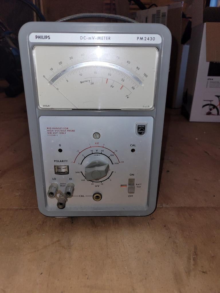 Philips PM2430 met probe., Ophalen, Zo goed als nieuw