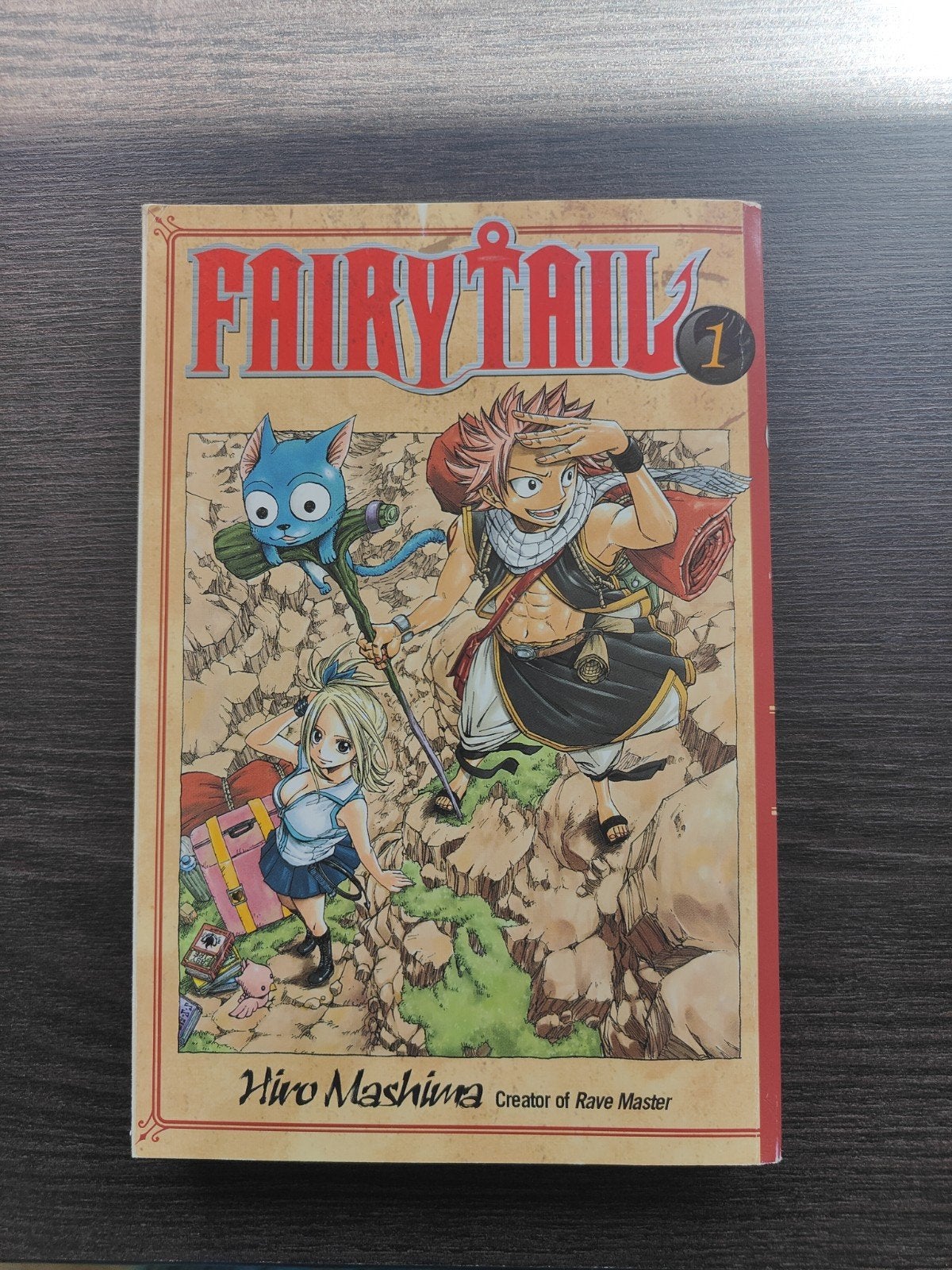 Fairy Tail Deel 1 - Manga door Hiro Mashima, Eén stripboek, Ophalen of Verzenden, Zo goed als nieuw, Hiro Mashima