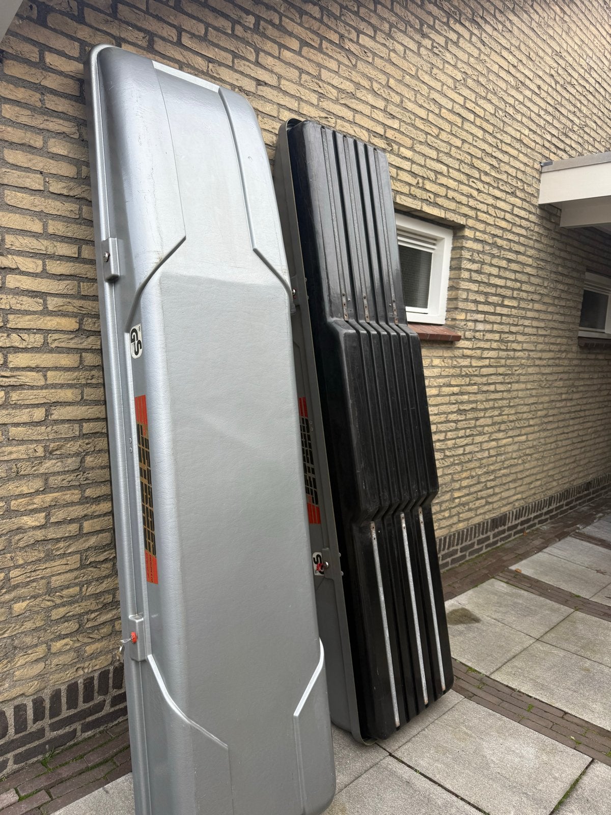 Jetbak dakdrager - Ski- en bagagebox 2x, Ophalen, Gebruikt
