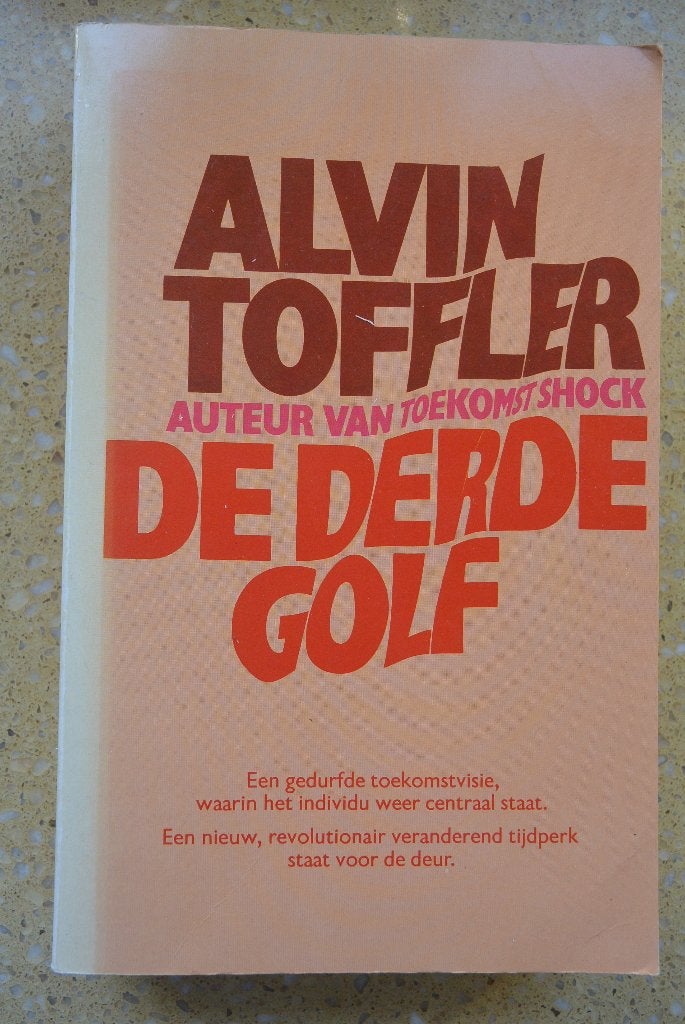 De derde golf Alvin Toffler, Boeken, Overige Boeken, Gelezen, Ophalen of Verzenden