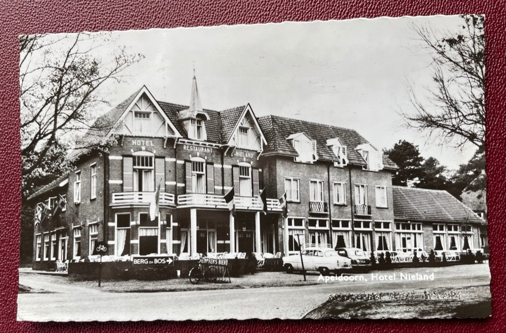 ansichtkaart van Apeldoorn ; Hotel Nieland., Verzenden, 1960 tot 1980, Gelderland
