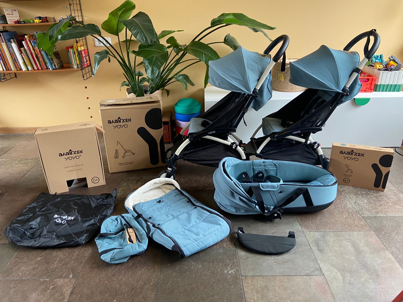 Stokke Babyzen Yoyo connect duo kinderwagen, Ophalen, Zo goed als nieuw, Overige merken