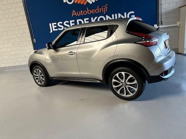 Nissan Juke 1.6 DIG-T Connect Edition |190 PK | bj.2015,kleu, Auto's, Voorwielaandrijving, Gebruikt, Euro 6, 360° camera