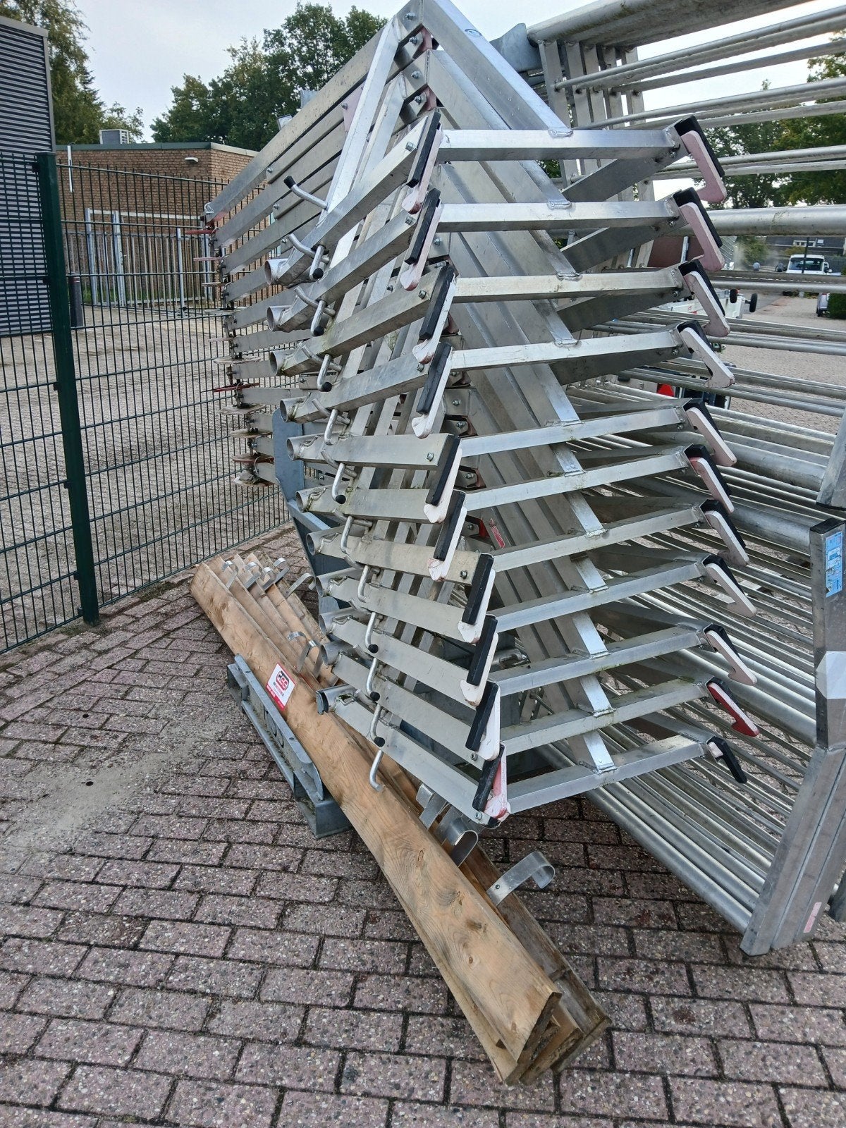 4 bokken RSS dakrandbeveiliging 30 meter per bok, Ophalen, Overige typen, 5 meter of hoger