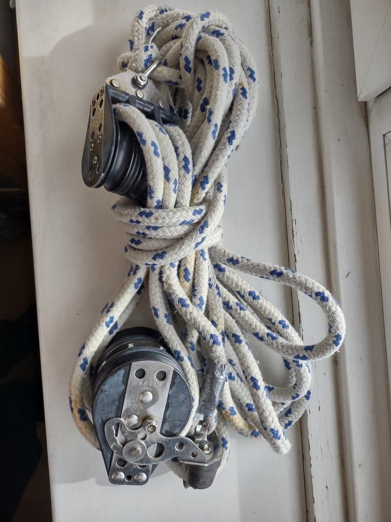 Harken blokken klemmen schoten voor 50% van nieuwprijs., Ophalen, Zo goed als nieuw, Onderhoud en Reparatie