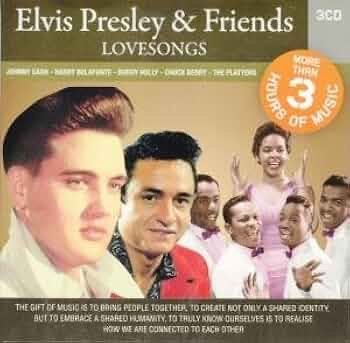 Elvis Presley & Friends - Love songs 3CD, Cd's en Dvd's, Ophalen of Verzenden, Zo goed als nieuw