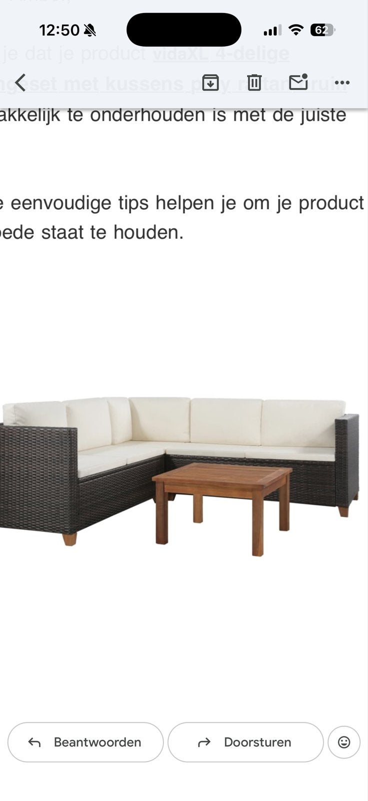Nieuwe loungebank (zonder tafel), Ophalen, Nieuw, Stof