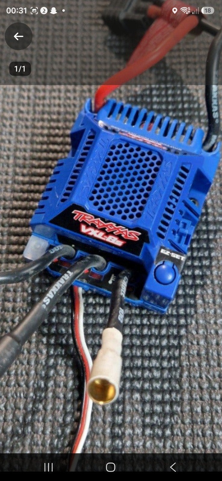 ik  ben op zoek naar een Traxxas VXL-8S ESC Regelaar, Ophalen of Verzenden, Zo goed als nieuw, Elektro, Onderdeel