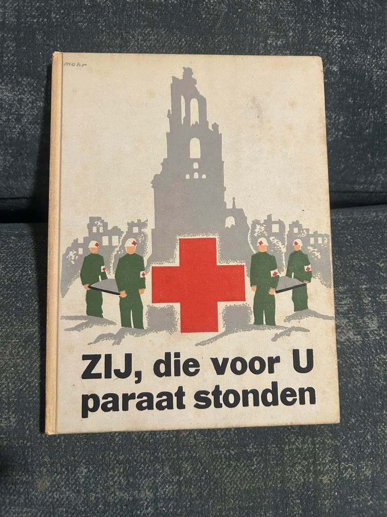 RODE KRUIS met een uniek speldje erbij !!! WO II, Verzamelen, Militaria | Tweede Wereldoorlog, Ophalen of Verzenden, Overige soorten
