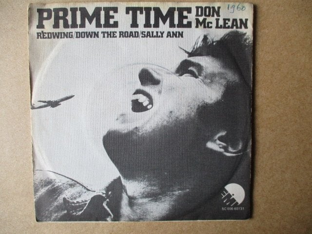 s5945 don mclean - prime time, Cd's en Dvd's, Vinyl Singles, Ophalen, Gebruikt, 7 inch, Overige genres