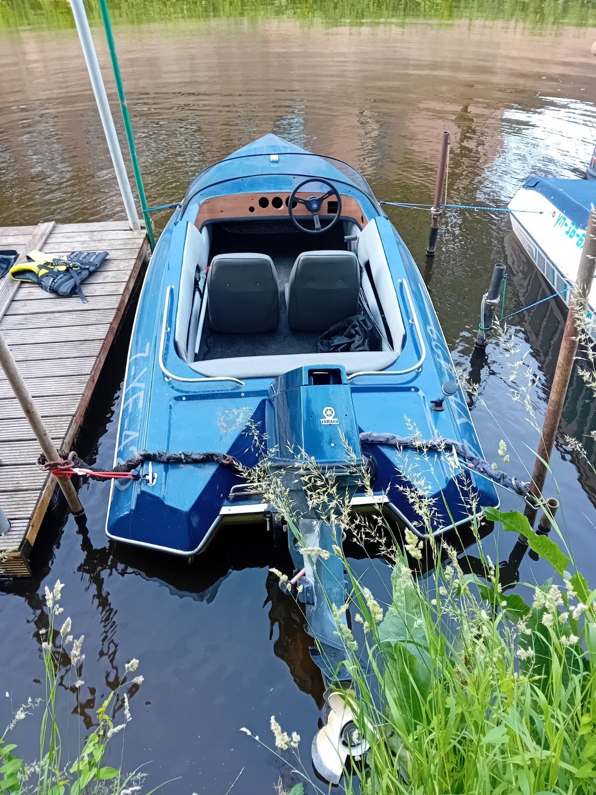 Sym super v speedboot, Watersport en Boten, Motorboten en Motorjachten, Overige merken, Buitenboordmotor, Speedboot, Benzine