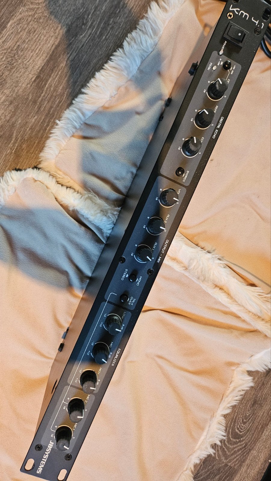 JB Systems KM 4.1 Karaoke Mixer - Zo goed als nieuw, Ophalen of Verzenden, Zo goed als nieuw