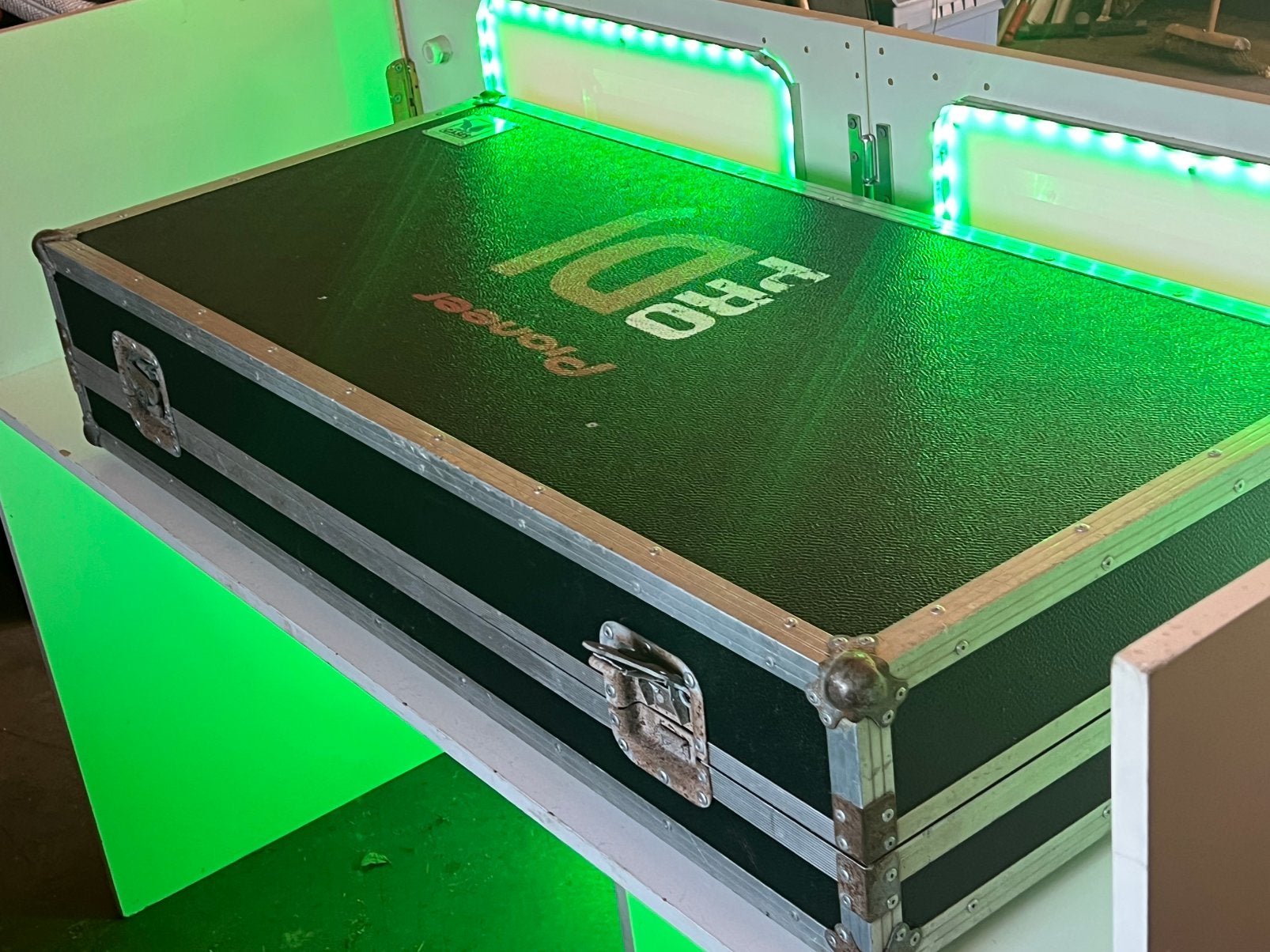 Pioneer flightcase met 2x cdj 1000 mk3 spelers, Ophalen, Zo goed als nieuw, Pioneer