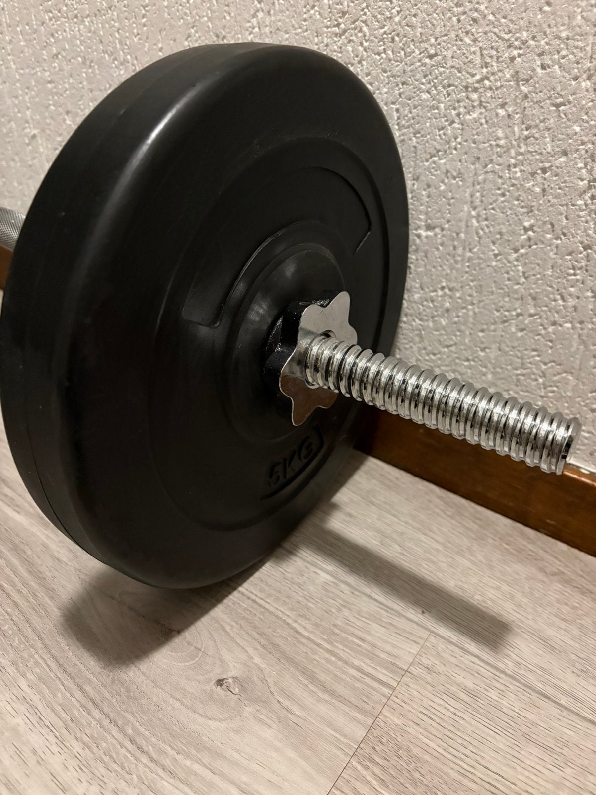 Halterset/ gewichten 30 kg, Ophalen, Zo goed als nieuw, Halterset