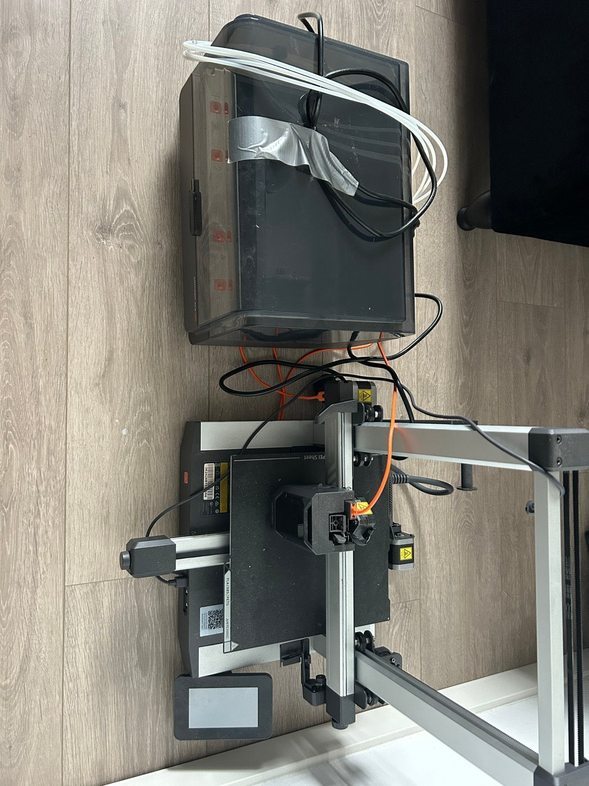 Anycubic kobra 3  3D-printer - Dual Extruder IDEX, Computers en Software, Ophalen, Gebruikt, Ingebouwde Wi-Fi, Filament