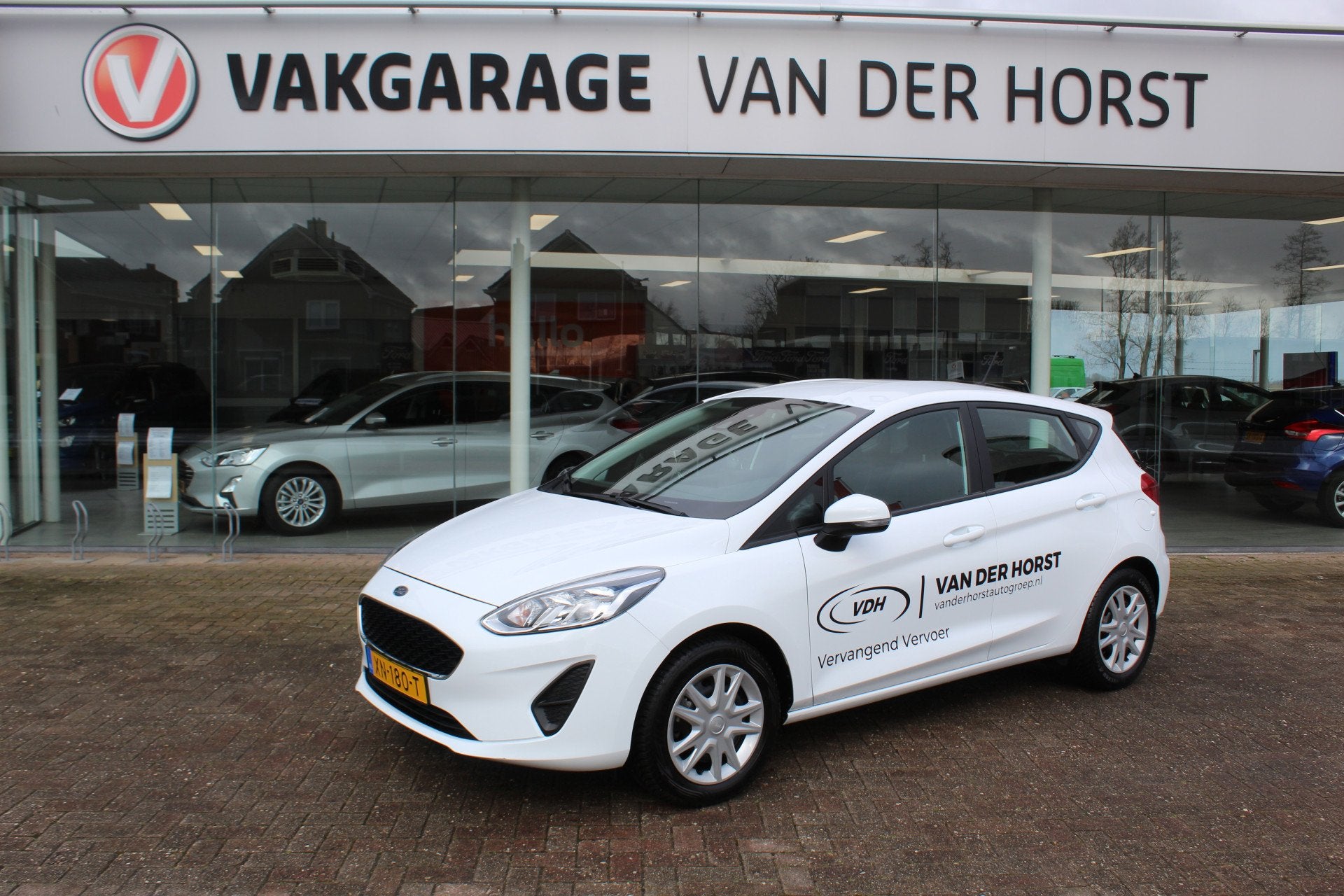Ford Fiesta 1.1-71pk. Trend. 5 drs , Airco , Bluetooht , Sto, Auto's, Voorwielaandrijving, 12 maanden, Stof, Bedrijf