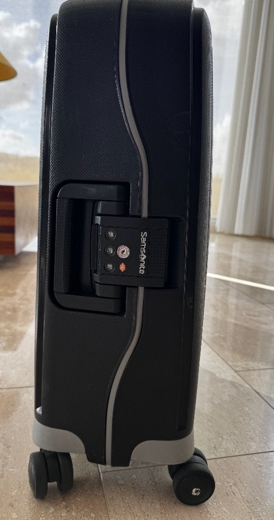 Samsonite S’Cure 55x40x20, Sieraden, Tassen en Uiterlijk, Ophalen, Gebruikt, 50 tot 60 cm, Hard kunststof
