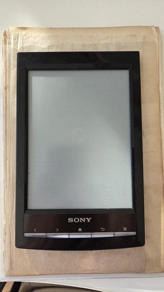 Sony e-Reader PRS-T1, Computers en Software, Ophalen of Verzenden, Zo goed als nieuw, Sony, Touchscreen
