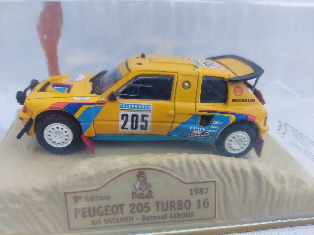Peugeot 205 Turbo 16 1/43 editions Altaya, Verzenden, Nieuw, Auto, Overige merken