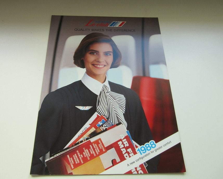 Air France Le club 1988, Verzenden, Zo goed als nieuw, Overige typen